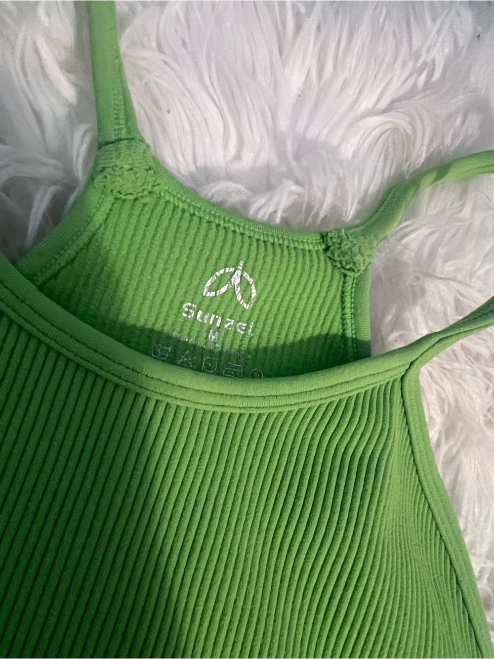 🧡 Sunzel 💚 Ribbed tank 2pc set - Picture 10 of 10